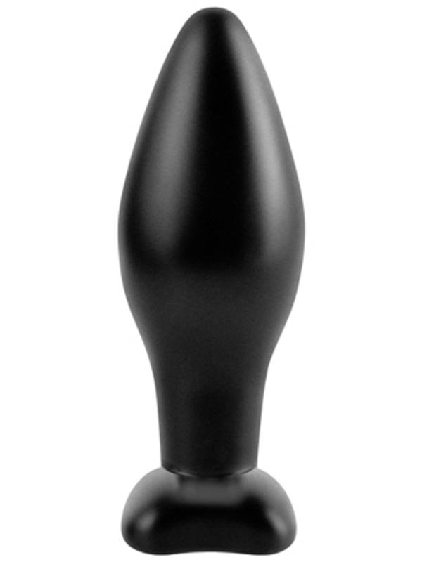 Anal Fantasy Collection Medium Silicone Plug - Black 11 cm (4.25'') Butt Plug