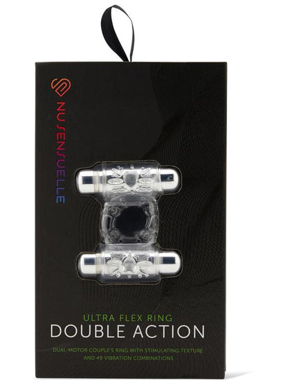 Nu Sensuelle Double Action Vibrating Cockring