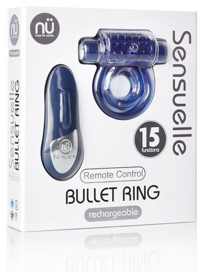 Nu Sensuelle Remote Control Bullet Ring