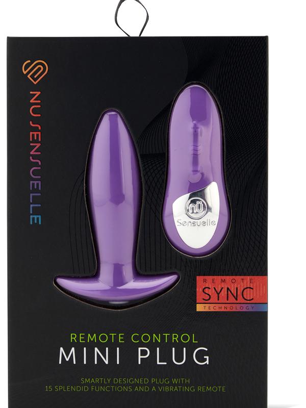 Nu Sensuelle Remote Control Vibrating Mini Plug