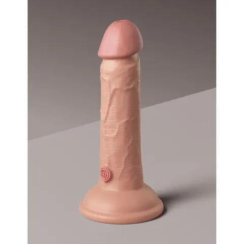 King Cock Elite 6'' Dual Density Cock - Flesh 15.2 cm Dong