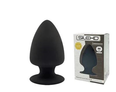 Silexd Anal Plug Model 1 Medium Black