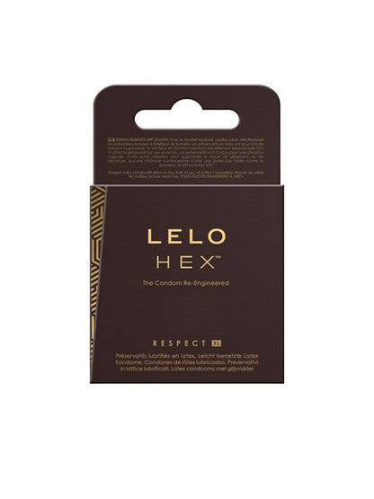 Hex Condoms Respect XL 3 Pack