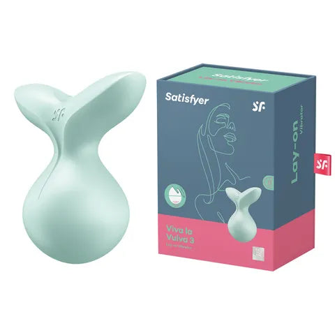 Satisfyer Viva La Vulva 3 Vibrator Stimulator - Mint