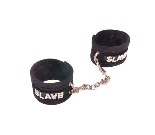 Han016B Fluffy DiamantÃ© Slave Wrist Restraints