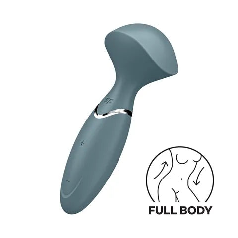 Satisfyer Mini Wand-er Vibrator - Grey