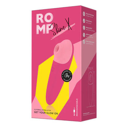 Romp Shine X Clitoral Stimulator - Pink