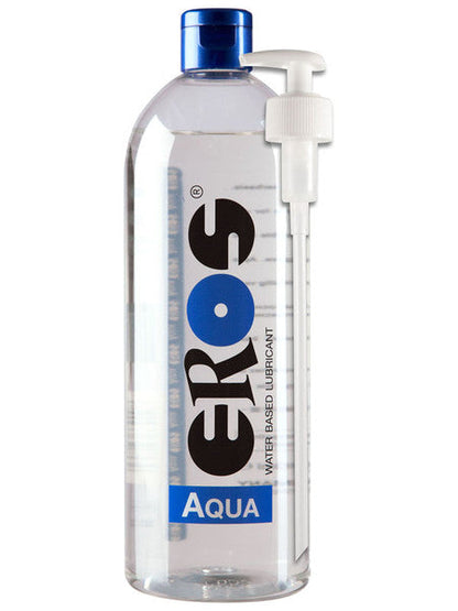 Eros Aqua Water Based Lubricant Bottle With Pump 1000 ml