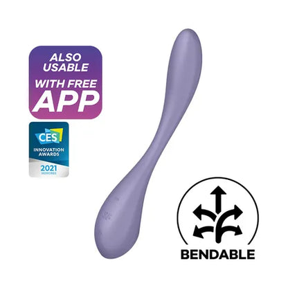 Satisfyer G-Spot Flex 5 - Lilac App Control Multivibrator