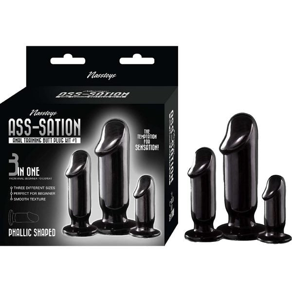 ASS-SATION Training Butt Plug Kit no.1