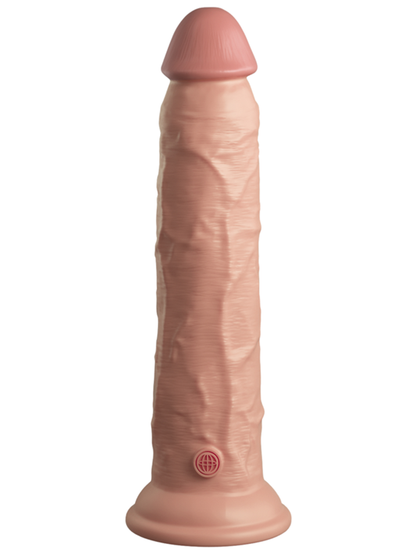 King Cock Elite 9 in. Silicone Dual Density Cock Light