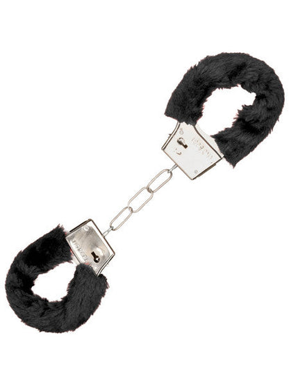 Playful Furry Cuffs Black