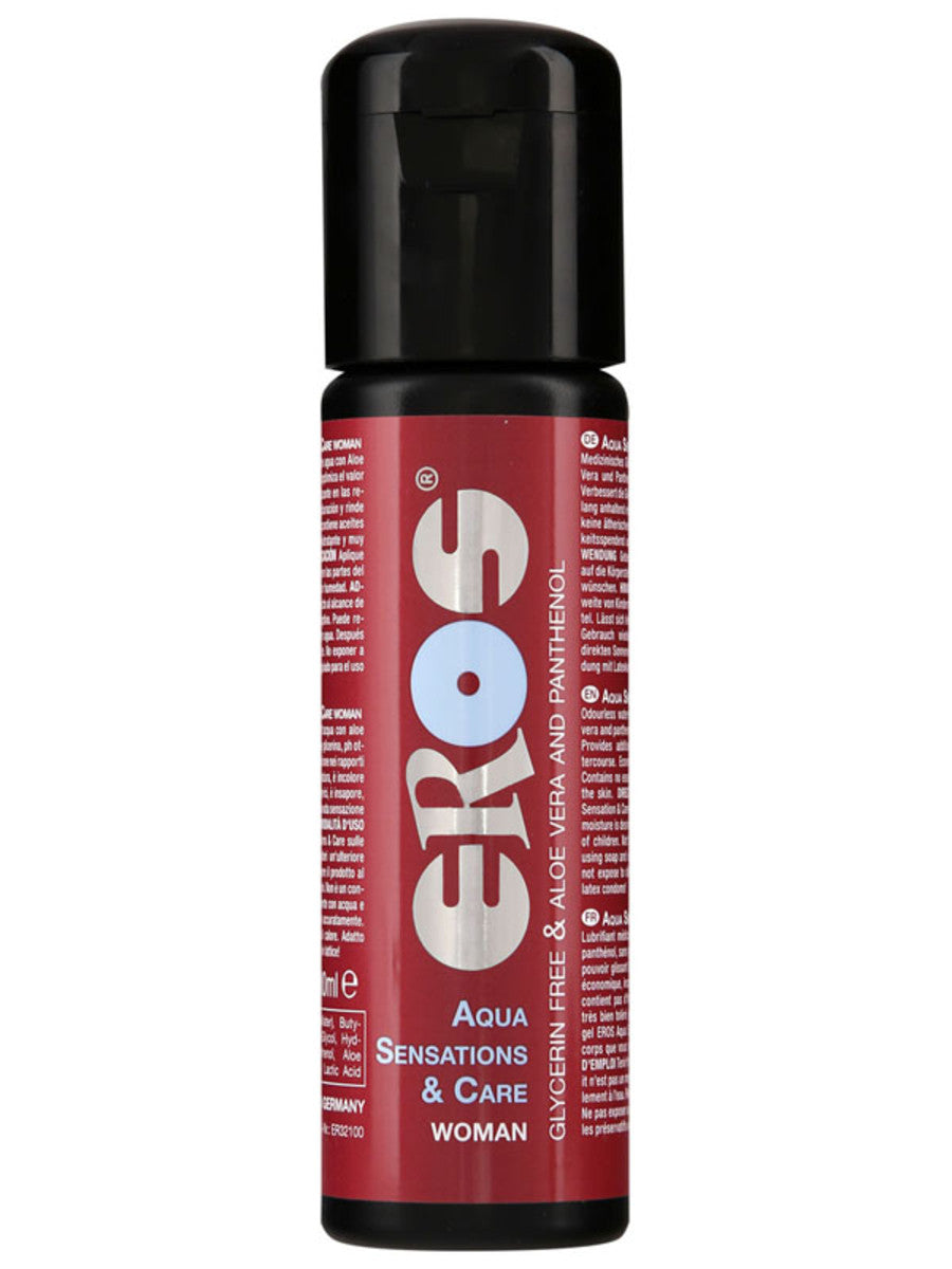 Eros Aqua Sensation And Care Water Based Skin Friendly Unique Lubricant - 100 ml