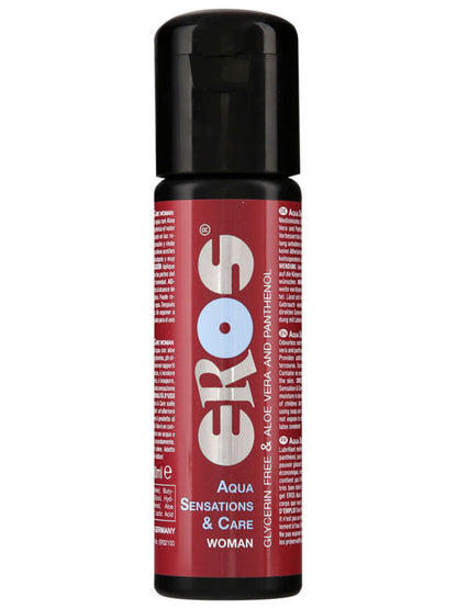 Eros Aqua Sensation And Care Water Based Skin Friendly Unique Lubricant - 100 ml