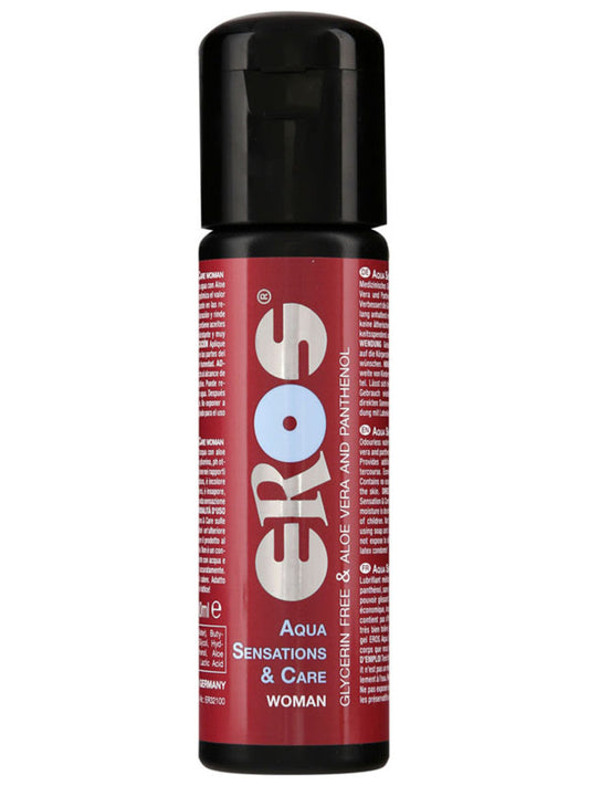 Eros Aqua Sensation And Care Water Based Skin Friendly Unique Lubricant - 100 ml