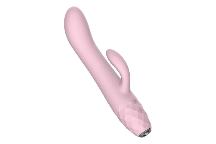 Playful Diamonds The Baroness - Rechargeable Rabbit Vibe Pink
