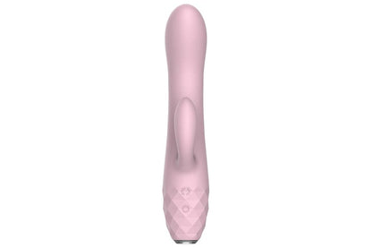 Playful Diamonds The Baroness - Rechargeable Rabbit Vibe Pink