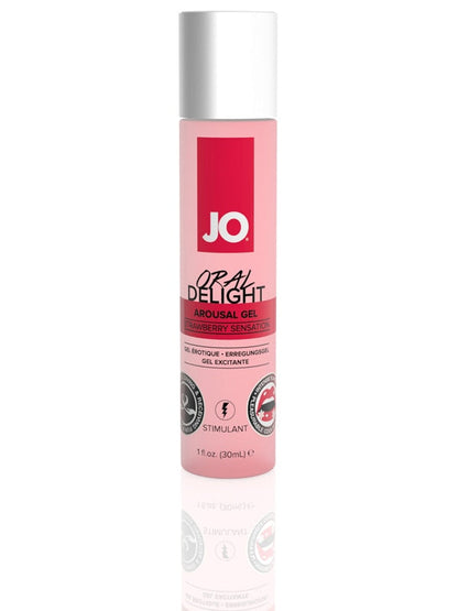 JO Oral Delight Strawberry Arousal Gel 1oz