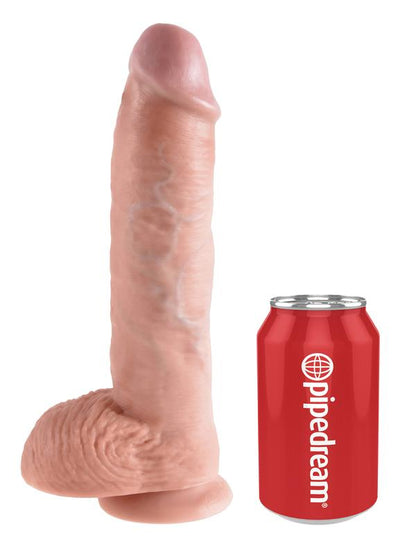 King Cock 10'' Cock With Balls