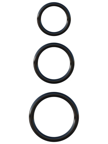 Fantasy C-Ringz Silicone 3-Ring Stamina Set
