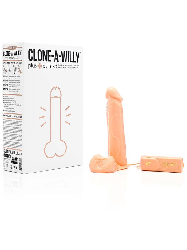 Clone a Willy Plus Balls Kit Light Skin Tone
