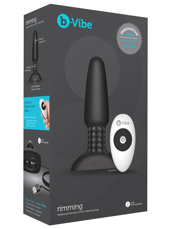 Rechargeable Rimming Butt Plug