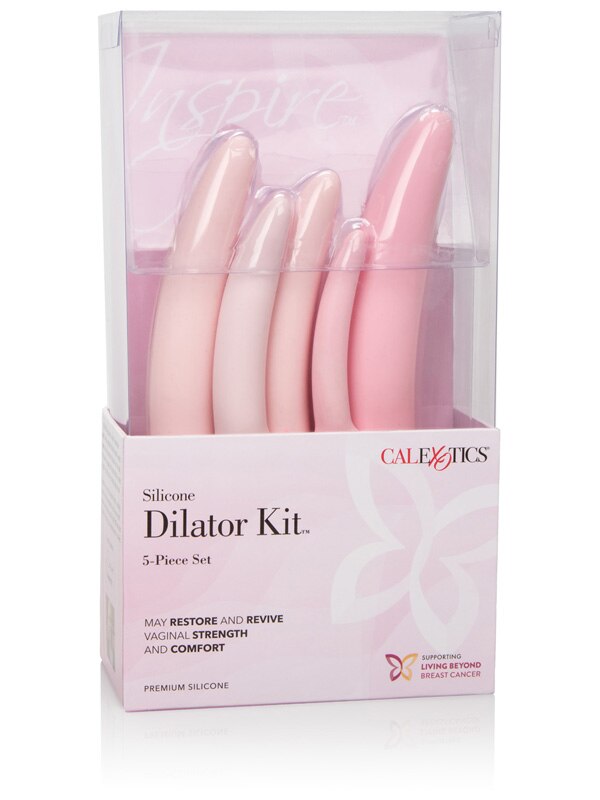 Inspire Silicone Dilator 5-Piece Set (Pink)