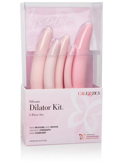Inspire Silicone Dilator 5-Piece Set (Pink)