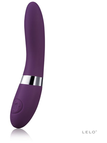 Lelo Elise 2 Powerful Vibrations Vibrator Personal Massager Stronger Stimulation - Plum