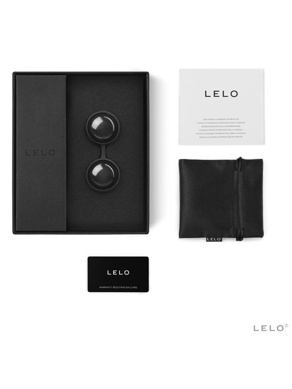 Lelo Luna Beads Noir Vibrator Ultra Safe Silicone Design
