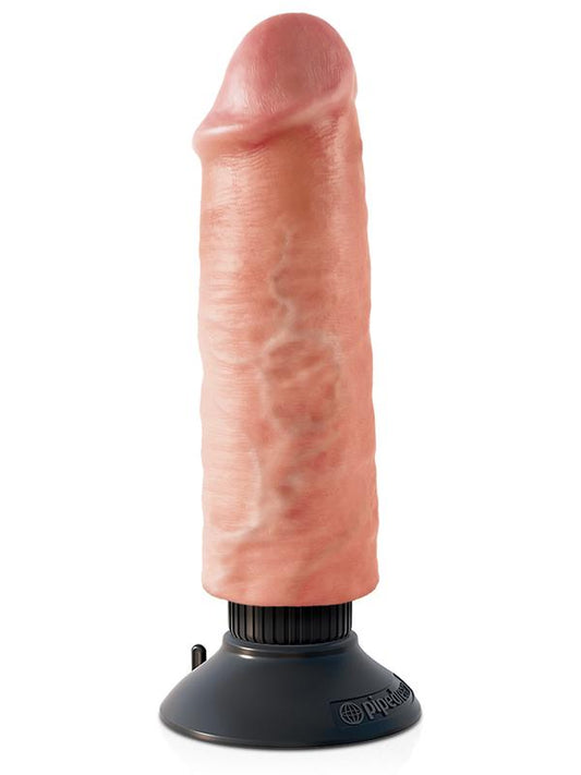 King Cock 6'' Vibrating Cock