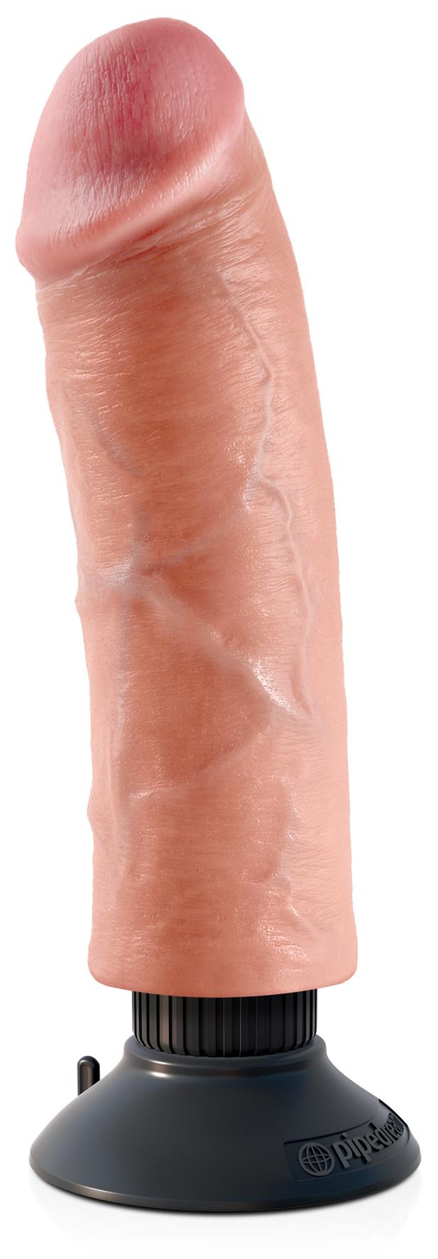 King Cock 8'' Vibrating Cock