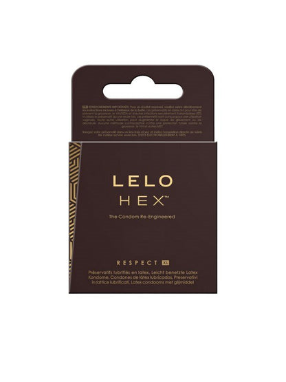 Hex Condoms Respect XL 3 Pack