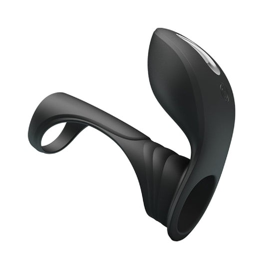 Rechargeable Vibrating Penis Sleeve 2 (Black)