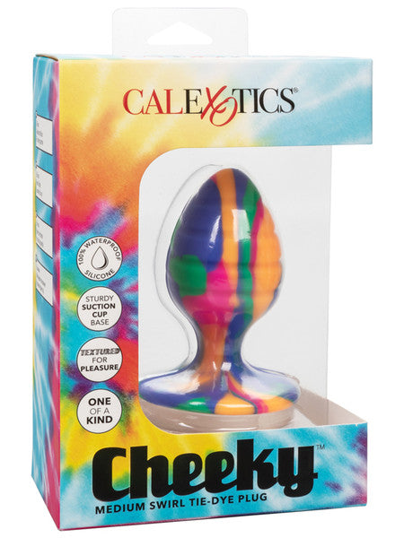 Cheeky Medium Swirl Tie-dye Plug