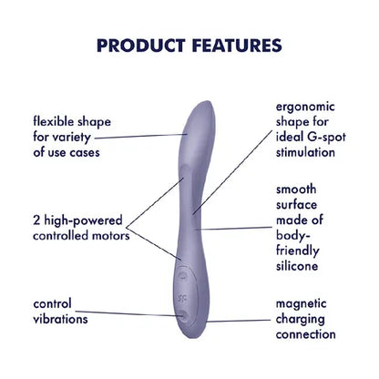 Satisfyer G-Spot Flex 2 Vibrator - Purple