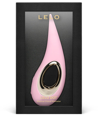 Lelo Dot High-Tech Suction Intense Vibrator Stimulator Totally Waterproof Design - Pink