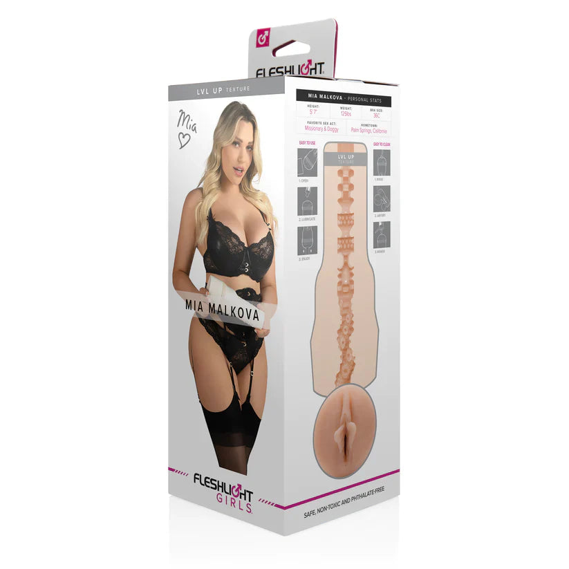 Fleshlight Girls Mia Malkova Lvl Up Signature Vagina