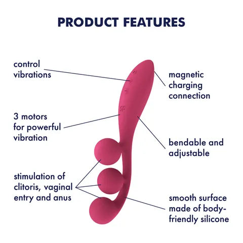 Satisfyer Tri Ball 1 Stimulator Vibrator