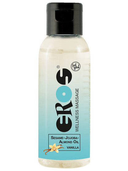 Eros Wellness Massage Oil Three Pack Vanilla Caramel And Cocos 50ml