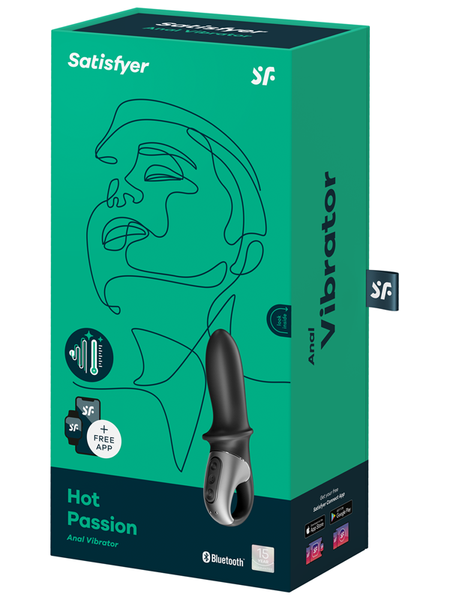 Satisfyer Hot Passion Connect App Vibrator Extensive Stimulation Stimulator