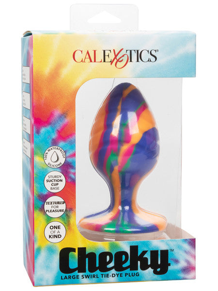 Cheeky Large Swirl Tie-dye Plug