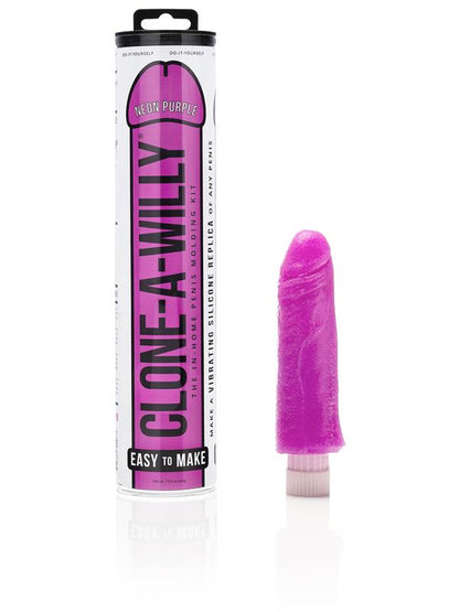 Clone a Willy Neon Silicone Purple