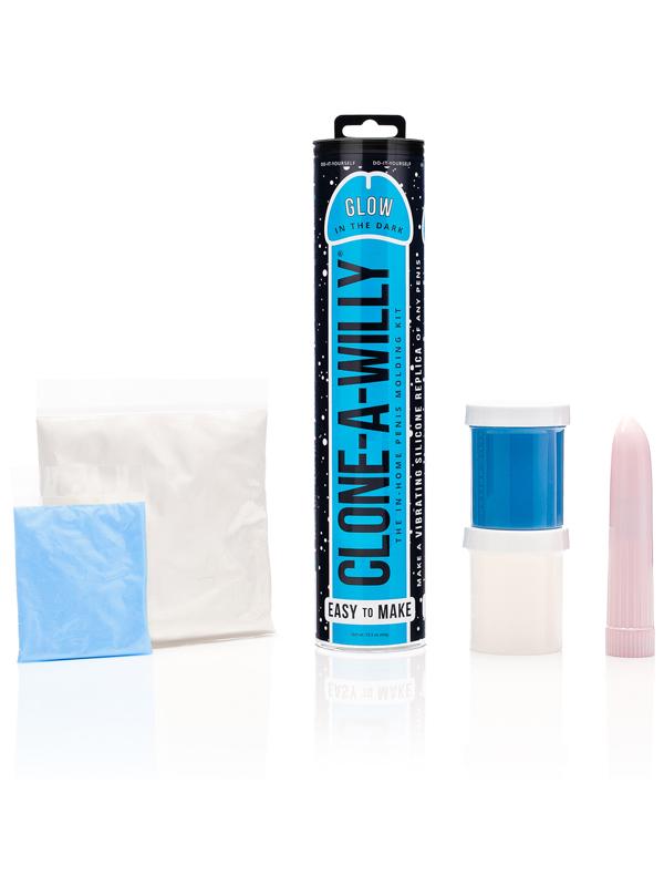 Clone a Willy Glow in the Dark Blue