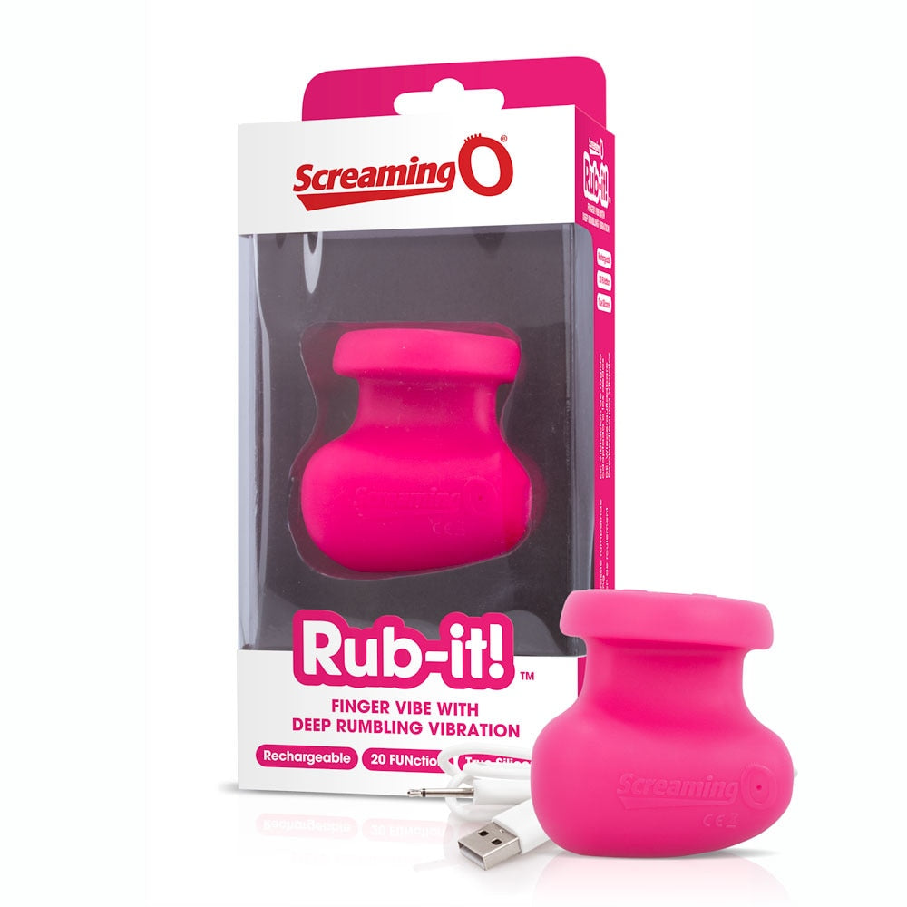 Screaming O Rub It! Charged Finger Vibe