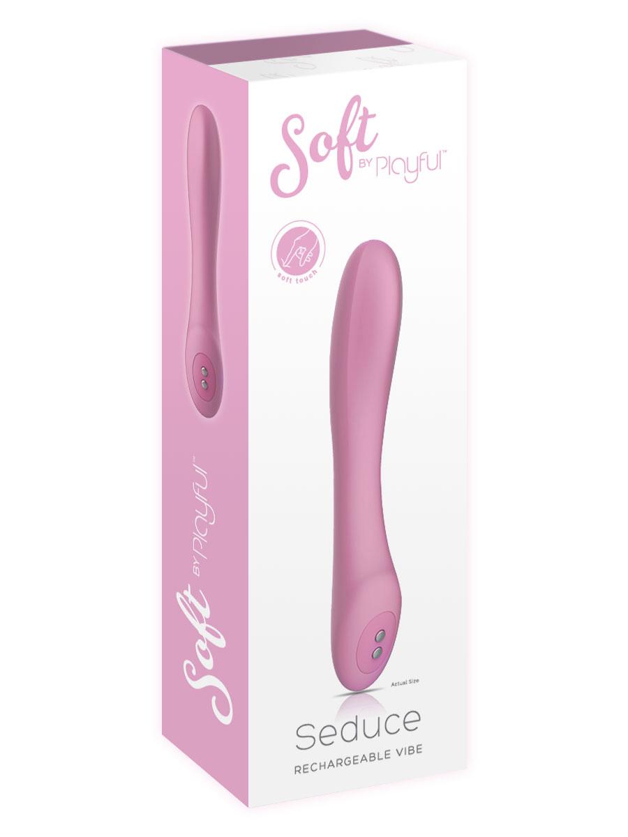 Soft by Playful Seduce - Rechargeable Vibrator Pink