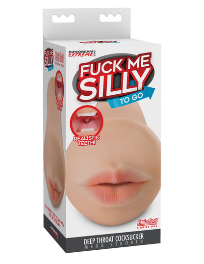 Pipedream Extreme Toyz Fuck Me Silly To Go Deep Throat Cock Sucker