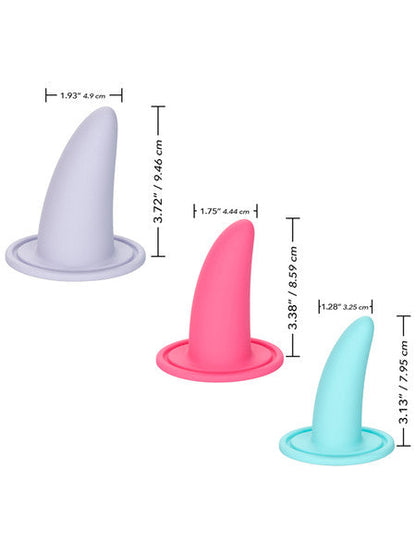She-ology Advanced 3-piece Wearable Vaginal Dilator Set