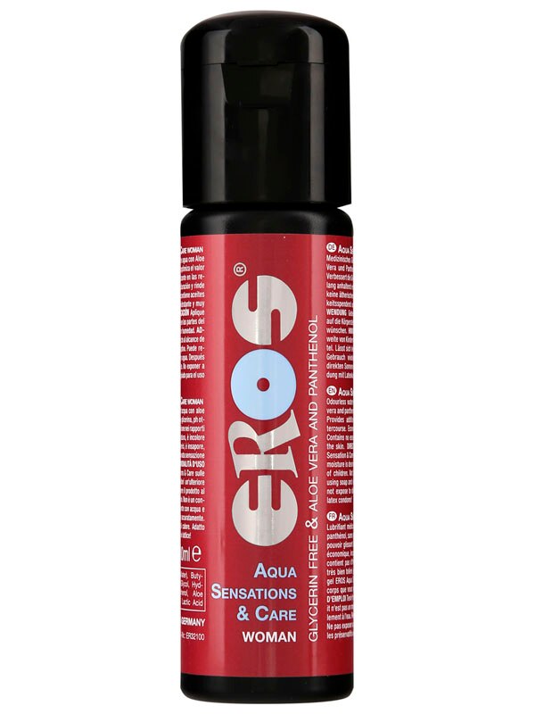 Eros Aqua Sensation And Care Water Based Skin Friendly Unique Lubricant - 100 ml