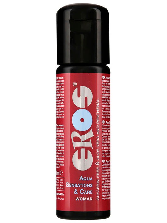 Eros Aqua Sensation And Care Water Based Skin Friendly Unique Lubricant - 100 ml